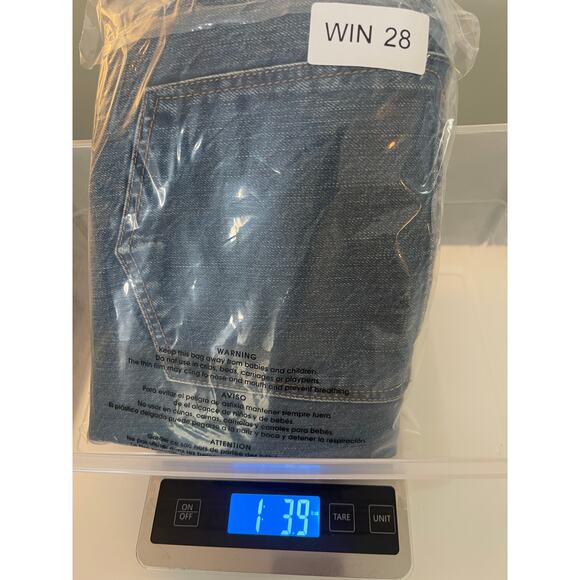 J. Crew High Rise Straight Denim Blue Jeans Button Fly - Size Women's 30 - Picture 8 of 8